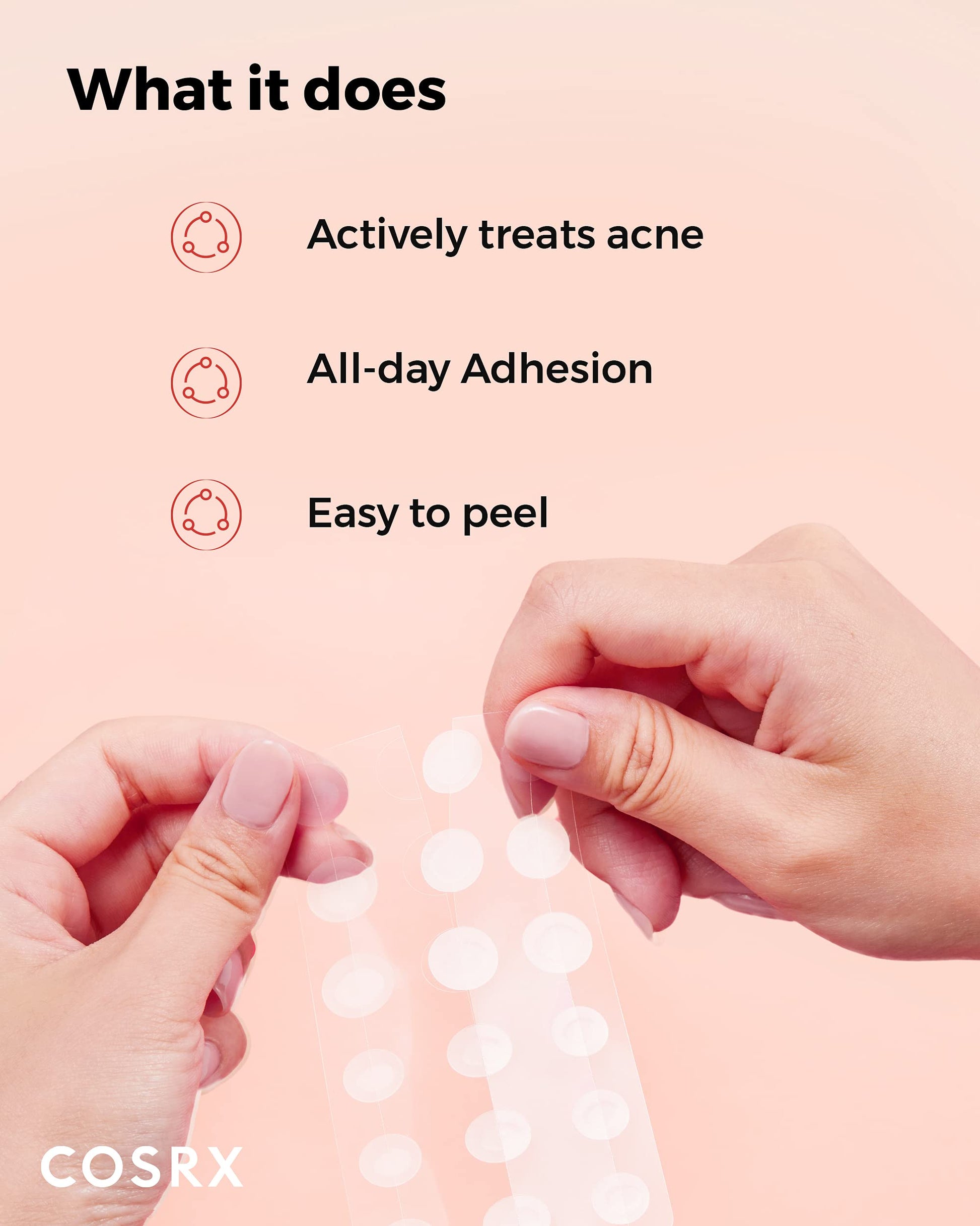 COSRX Master Patch Intensive, Oval-Shaped Pimple Patches (90 Counts)