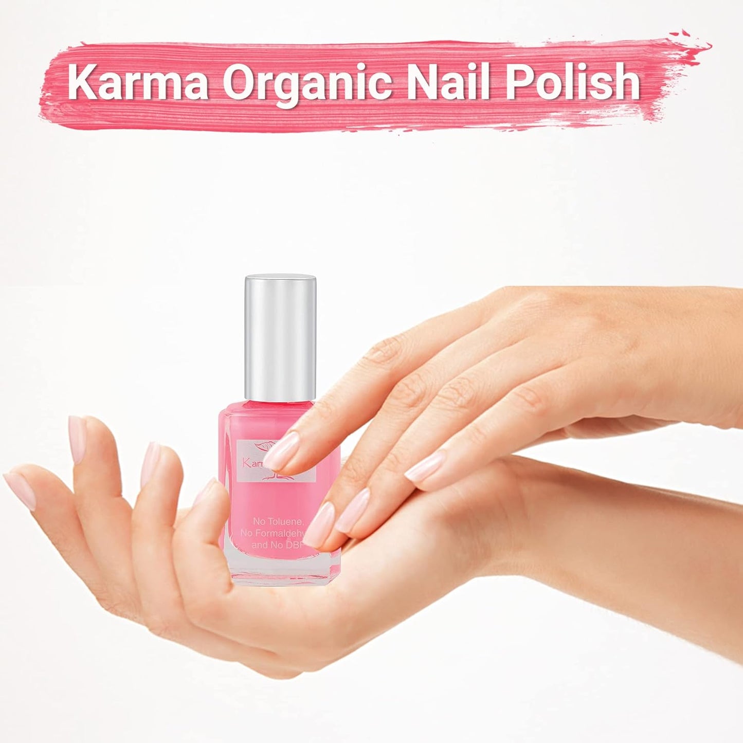 karma organic Natural Nail Polish-Non-Toxic Nail Art, Vegan and Cruelty-Free Nail Paint (BOSS DEBBIE)
