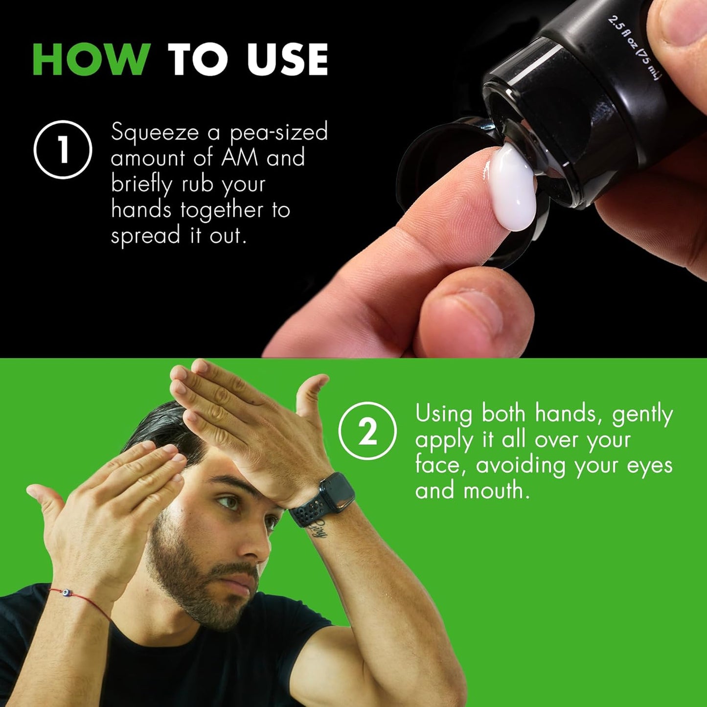 Tiege Hanley Mens Face Moisturizer, Morning Facial Moisturizer with SPF 20 - Men's Face & Skin Care Cream for Long-Lasting Hydration - Promotes Even Skin Tone, Safe for Sensitive Skin (2.5 Fl Oz)