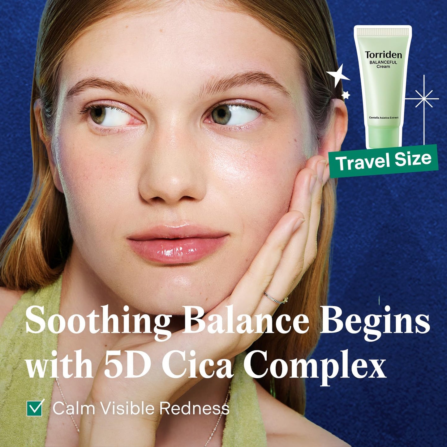 Torriden Holiday Wonder Pop Duo Gift Set (Blue) | DIVE IN Hyaluronic Serum + BALANCEFUL Cica Cream