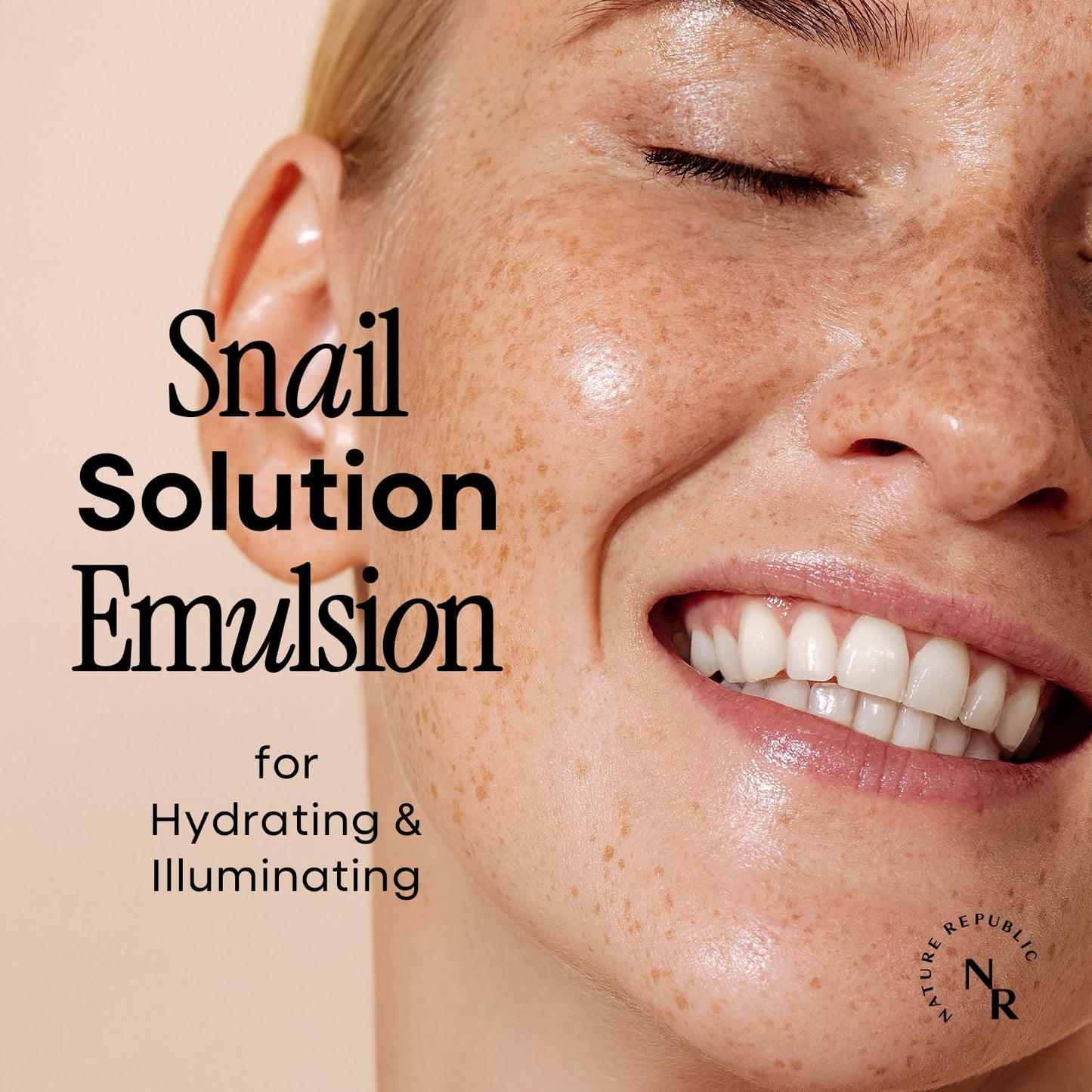 Nature Republic Snail Mucin Emulsion | Korean Moisturizer with Niacinamide, for Glowing Skin