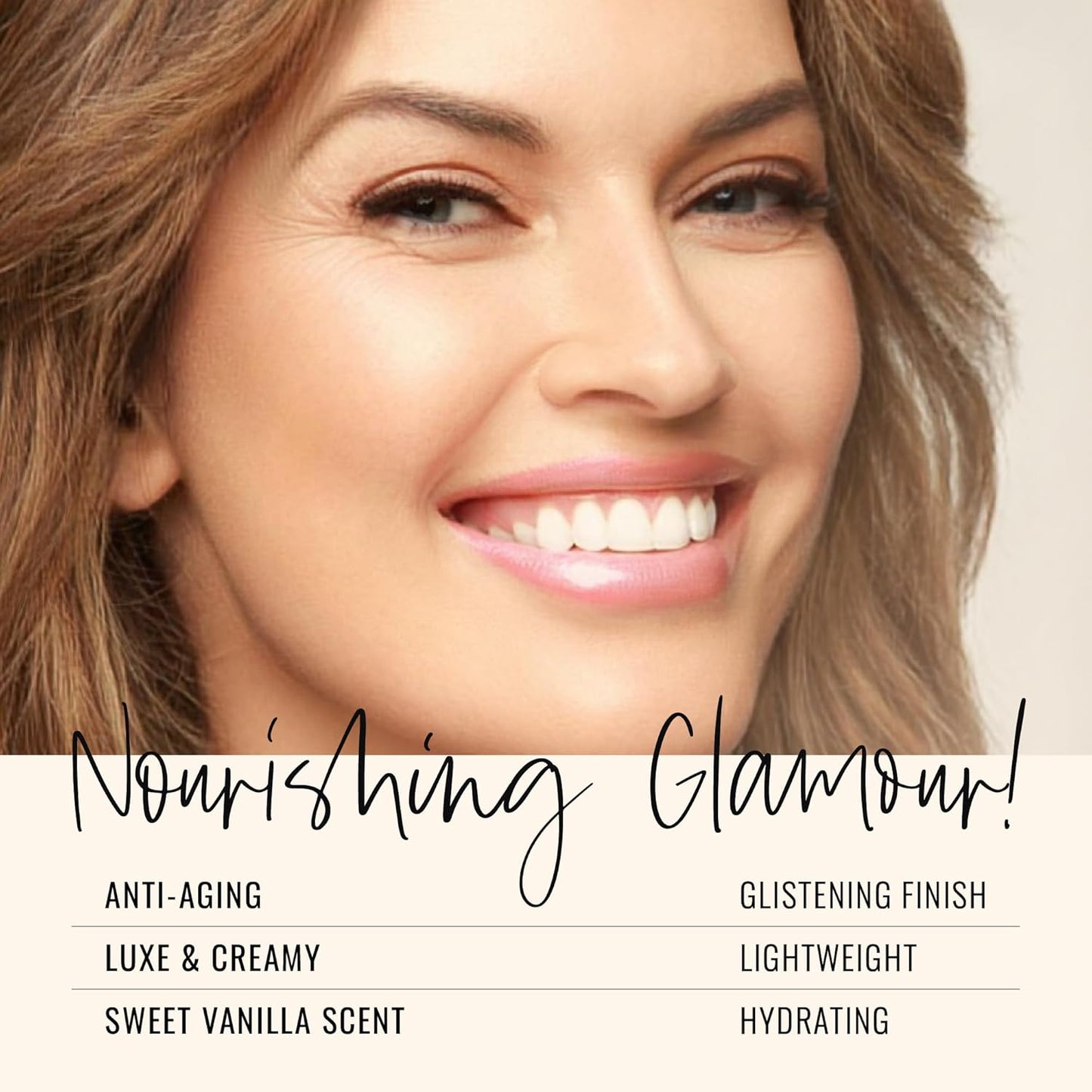 Runway Rogue LuxGloss Lip Gloss, High-Pigment Shimmery Pale-Nude Lip Gloss, ‘Photo Filter’