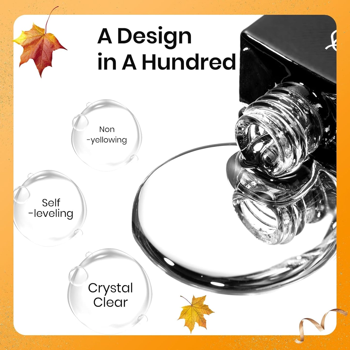 Beetles Blooming Gel, Blooming Gel Nail Polish Clear Uv Led Blossom for Spreading Effect Marble Natural Stone Watercolor Floral Print Fall Nails Soak off Diy Nail Art Design Manicure Gift for Women