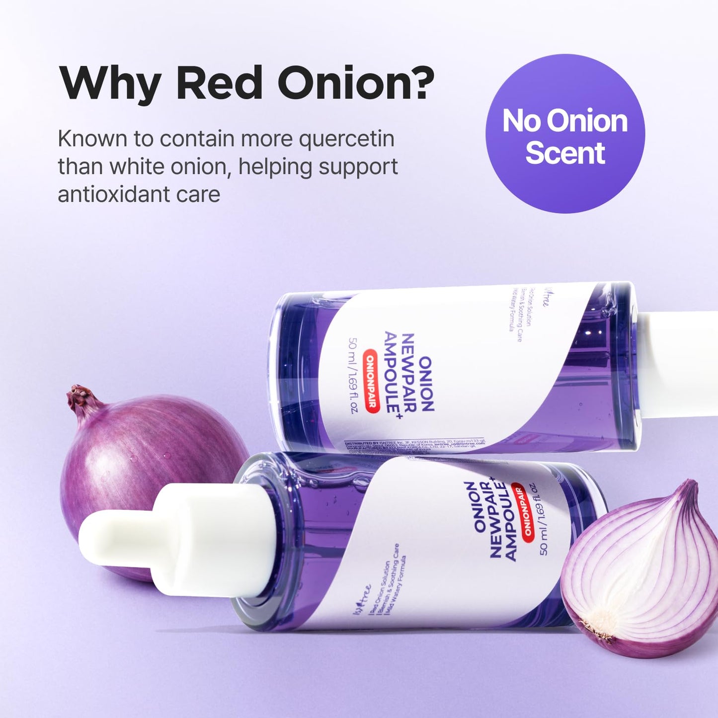 ISNTREE Onion Newpair Ampoule Plus 50ml 1.69 fl.oz – Uneven Skin Tone Care | Hydrating & Soothing