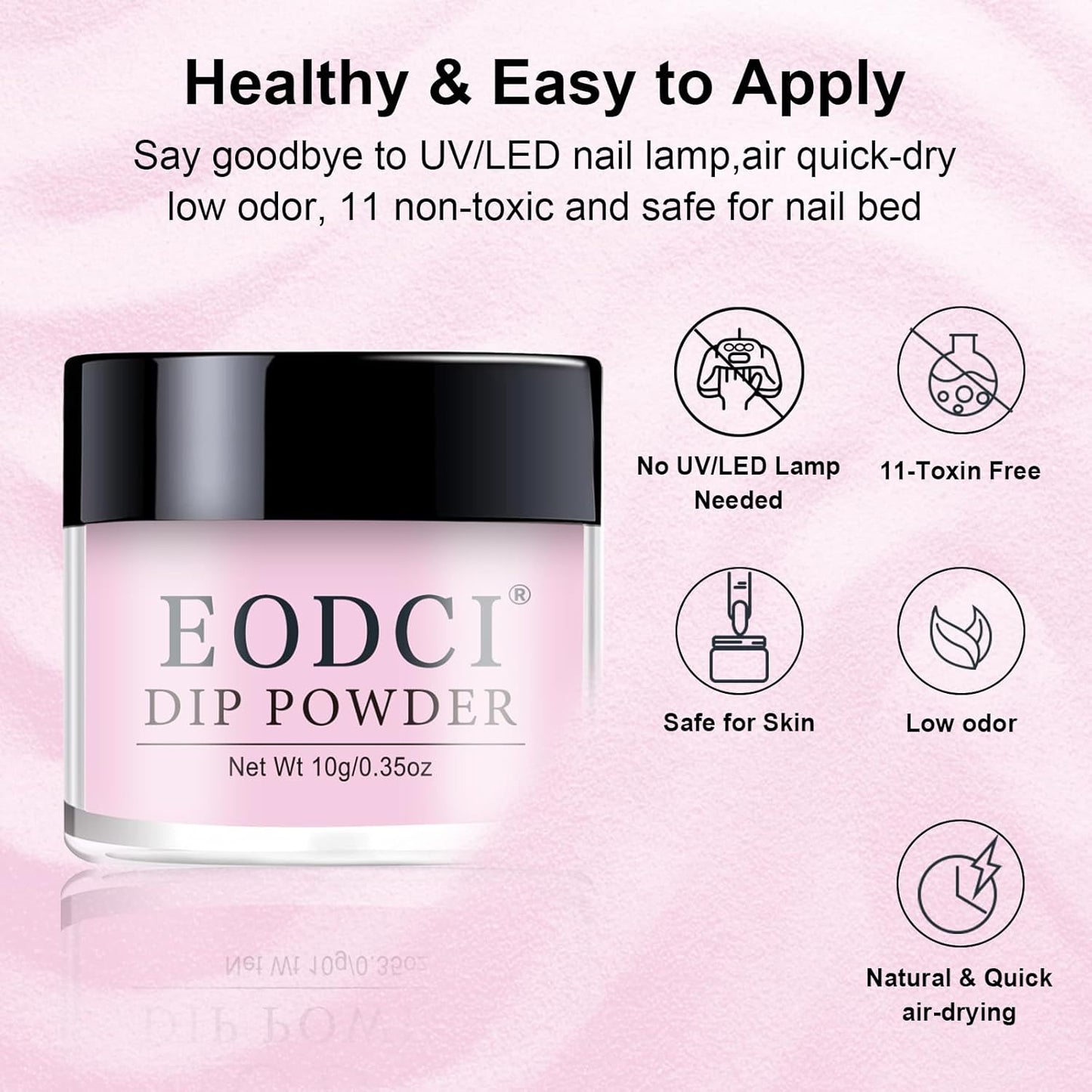 31 Pcs Dip Powder Nail Kit Starter - 20 Colors Nude Brown Skin Tone Dipping Powder Liquid Set with Base Top Coat, Activator, Brush Saver, Nail Buffer and Brush No Needed Lamp Curing