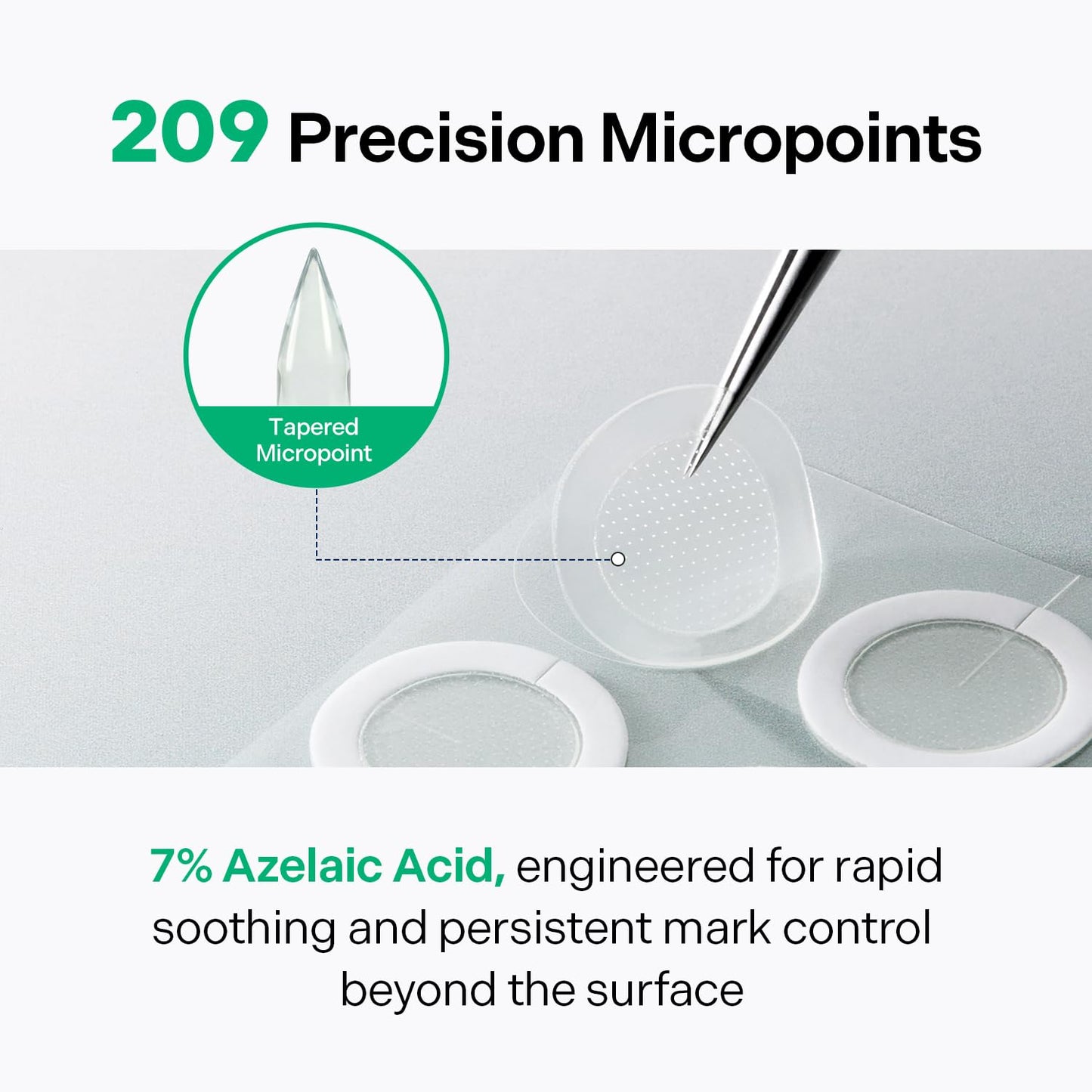 Torriden BALANCEFUL Azelaic Acid Micropoint Spot Patch (12 patches) | Blemish Care with Micropoints