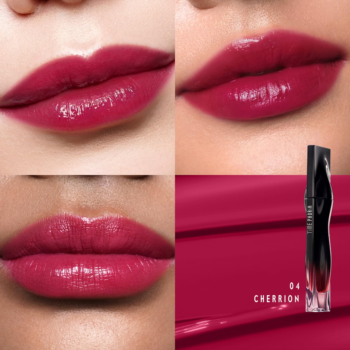 STELLAR DUST LIP STAIN-Long Lasting, Waterproof and Transferproof Lip Tint, Glossy Finish Lip Gloss, Lightweight Lipstick, High Coverage, Vivid Color (04)