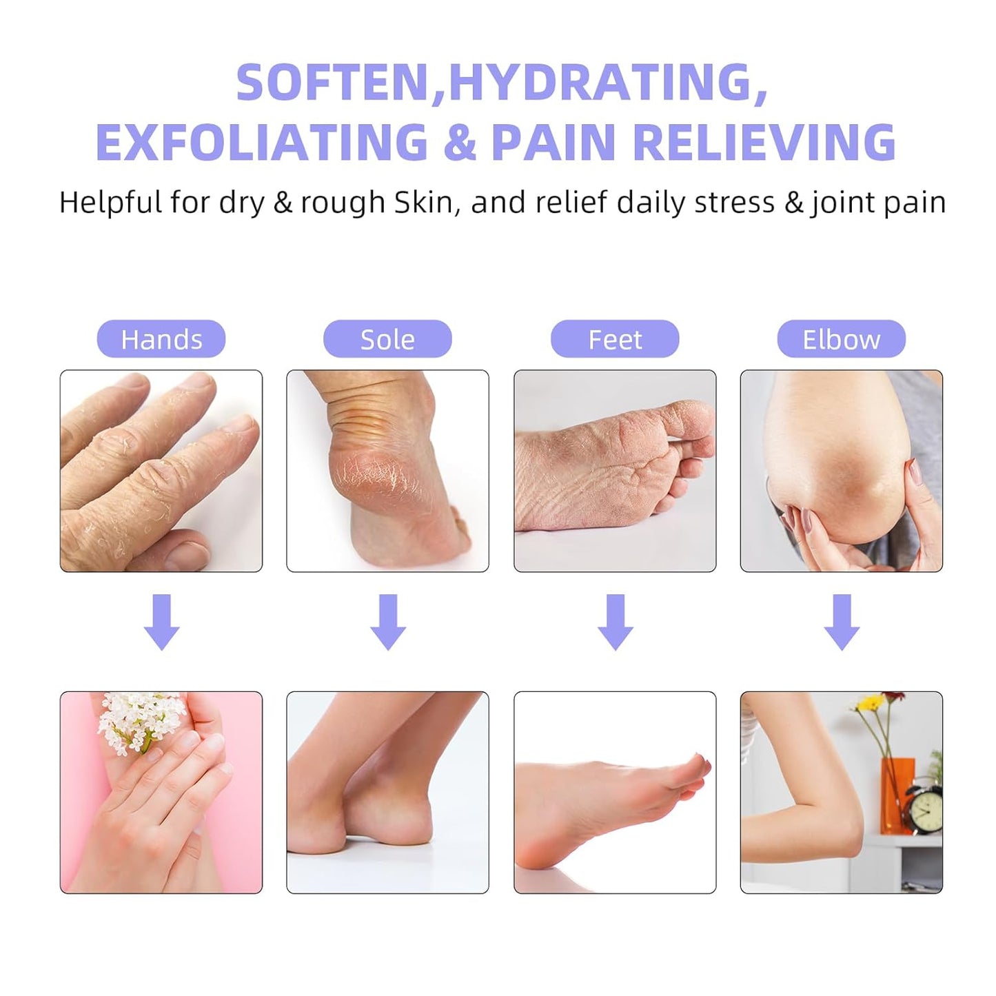 Paraffin Wax Machine for Hand and Feet with 3 packs of Paraffin Wax Refills moisturizing,3000ml Hand wax Paraffin Machine for Reservation Paraffin Wax Bath