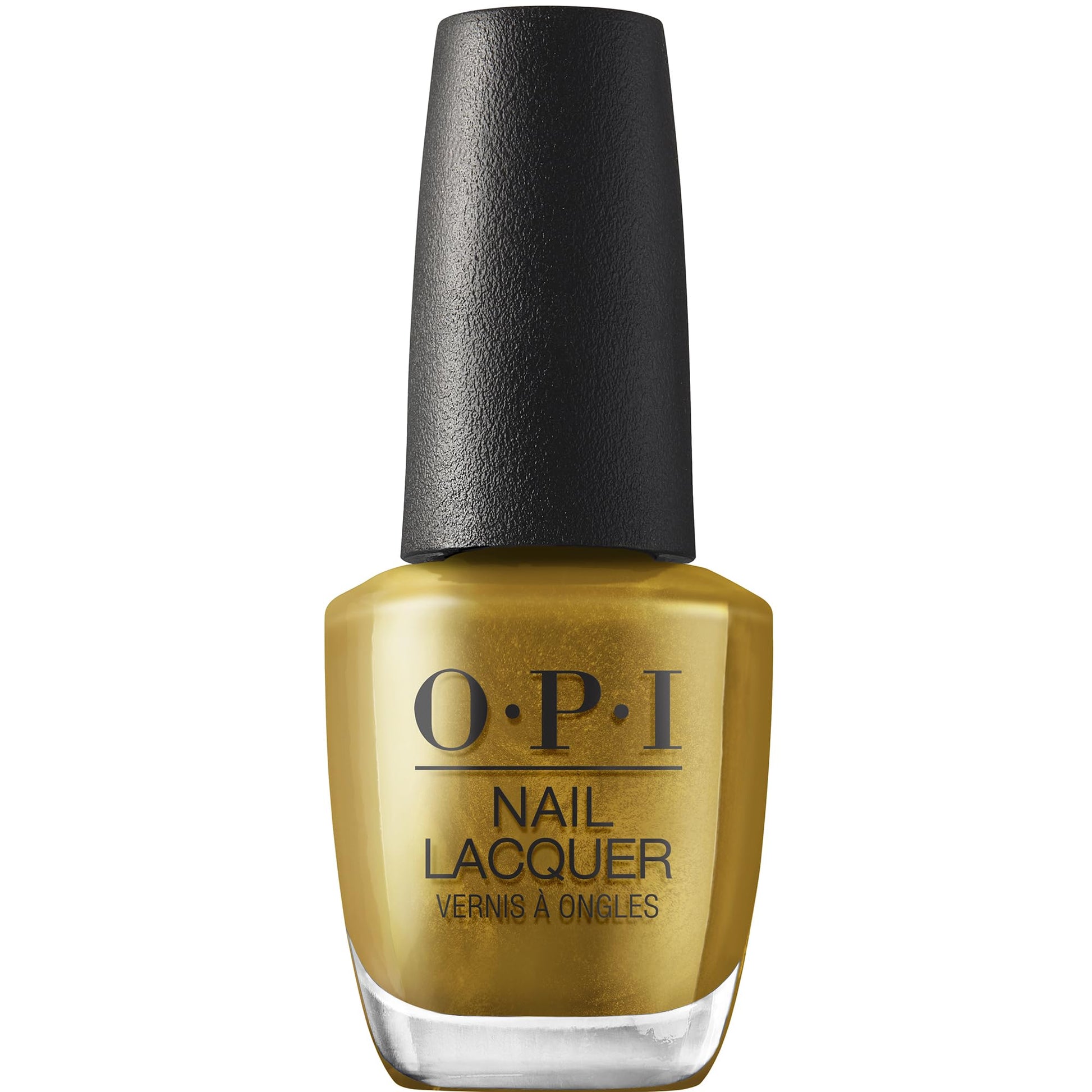 OPI Nail Lacquer SaTURN Me On | Opaque Dark Brown Metallic Nail Polish