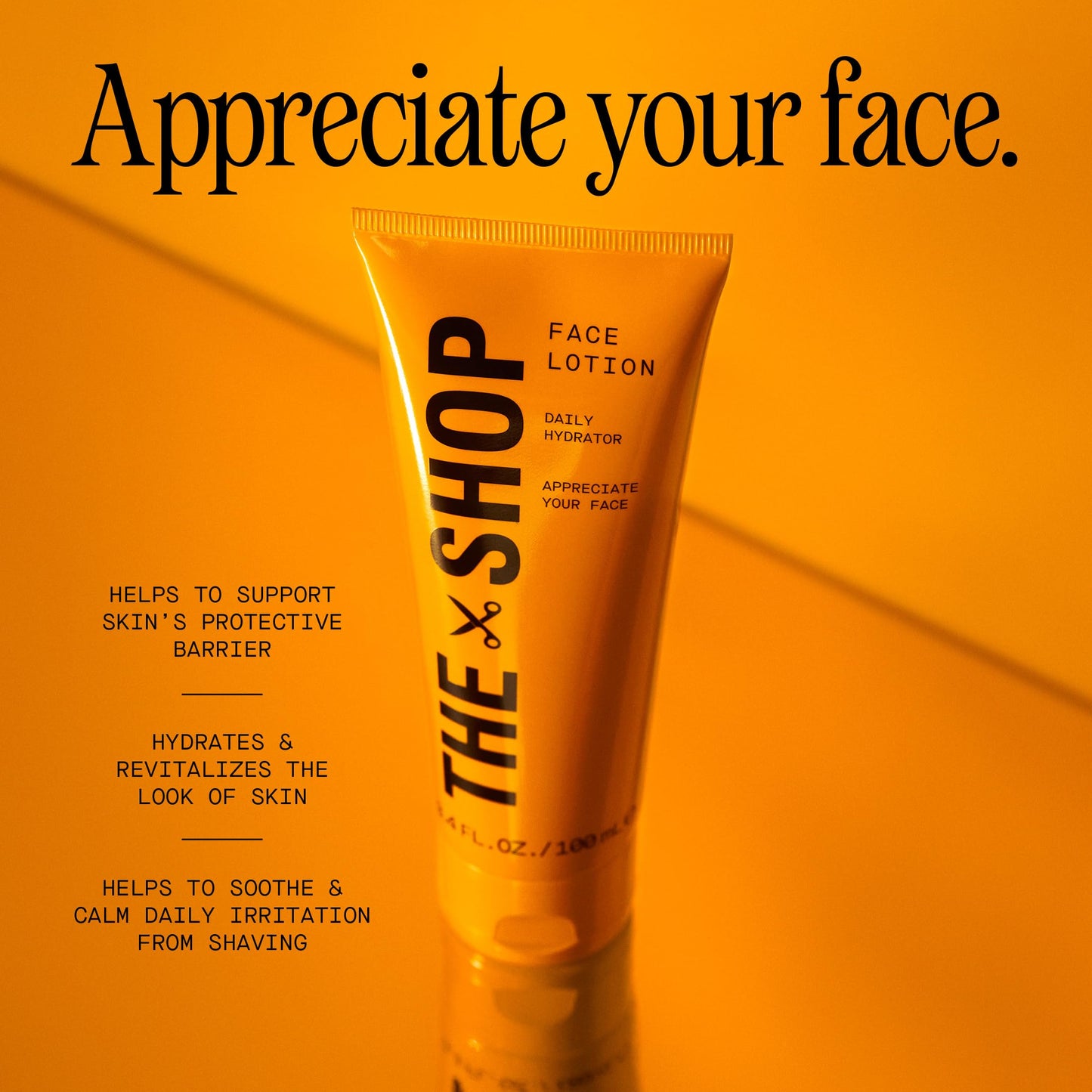 The Shop by LeBron James Men's Hydrating Face Lotion, 3.4 Fl Oz