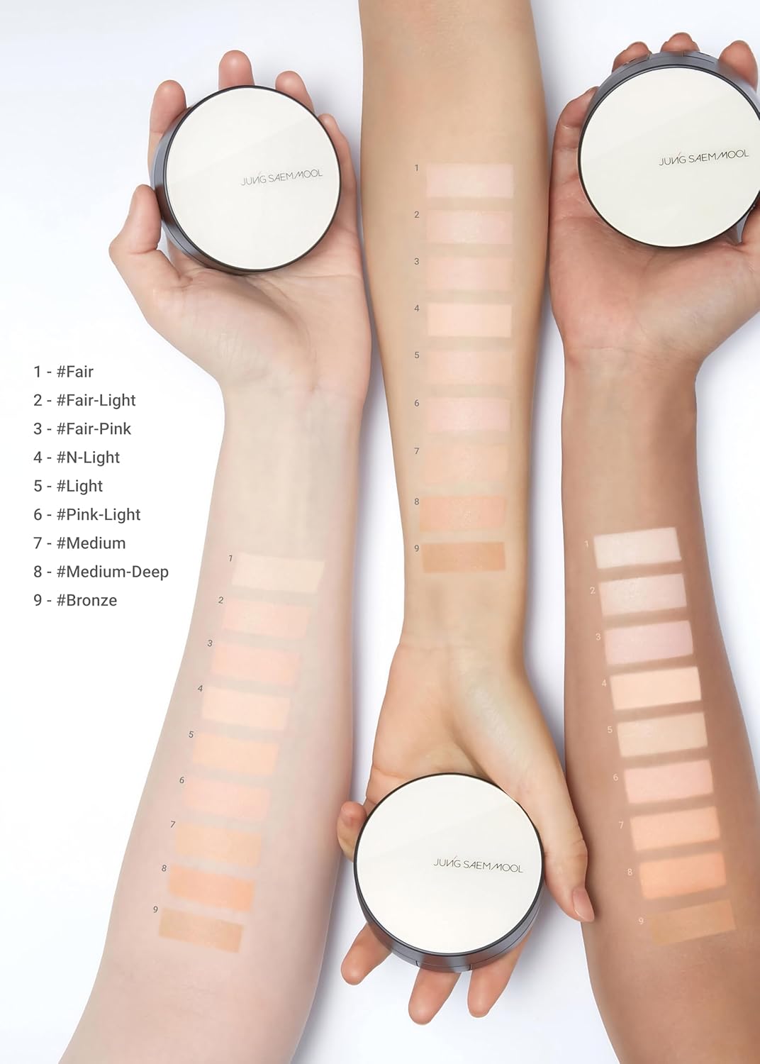 [JUNGSAEMMOOL OFFICIAL] Essential Skin Nuder Cushion Mini (08 Medium Deep) | SPF50 Broad Spectrum