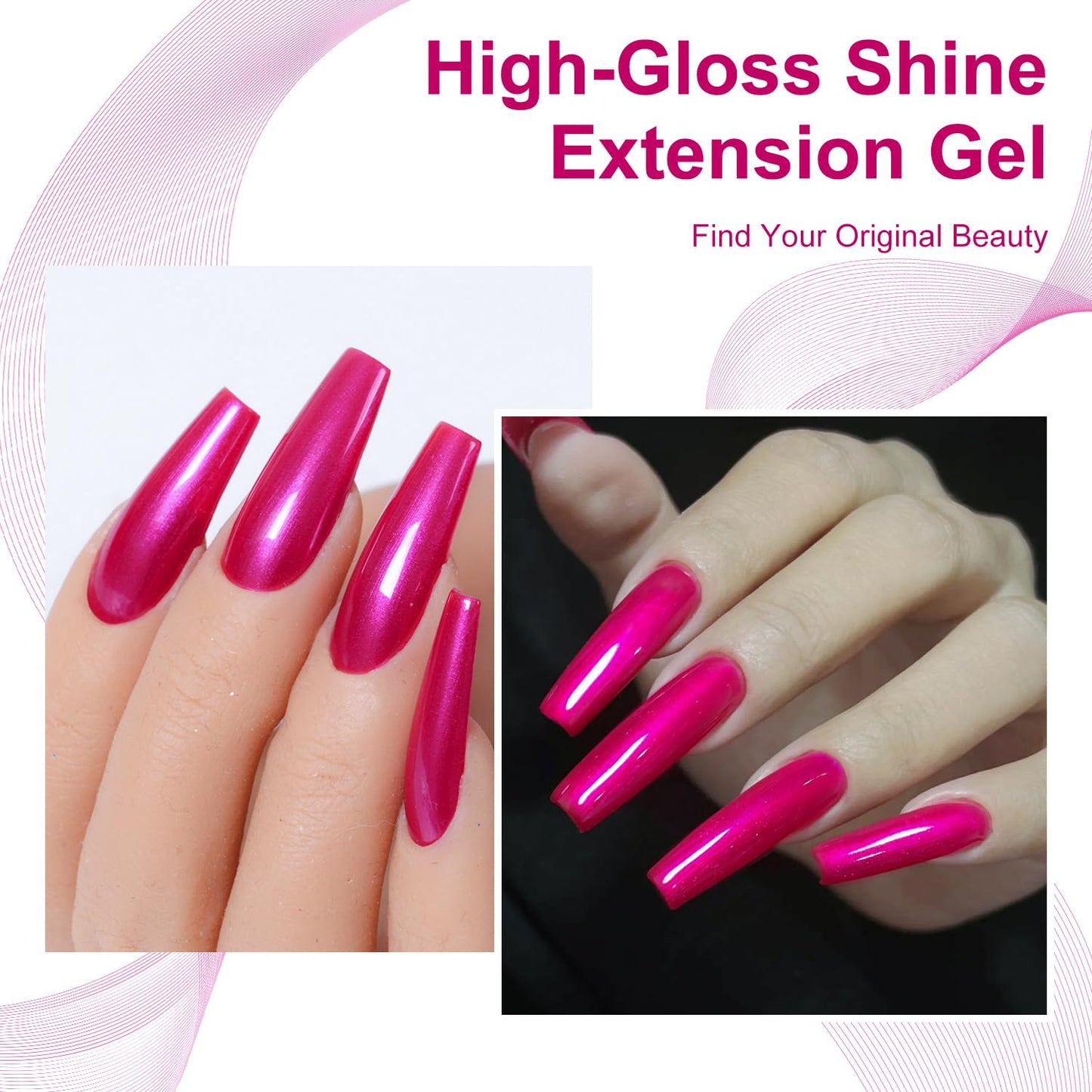 Major Dijit Quick Dry Nail Polish 12ml/0.41fl oz Crimson Regular Nail Lacquer Fast Drying & Long Lasting Nail Polish Nail Art Effect for Nail Salon