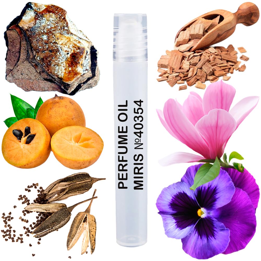 MIRIS Perfume Oil No. 40354, Inspired by Mojave Ghost, Long-Lasting Unisex Roll-On For Women and Men, Rollerball 0.34 Fl Oz / 10 ml