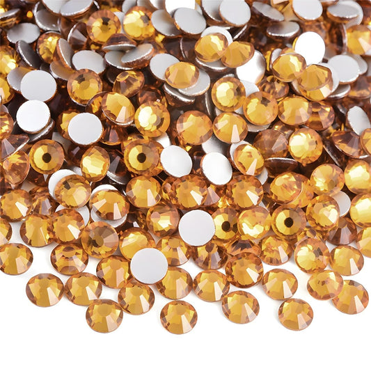 Flatback Rhinestones Round Gems for Nails Art and Crafts 4000Pcs SS6 2mm Glitter Crystals Stone DIY