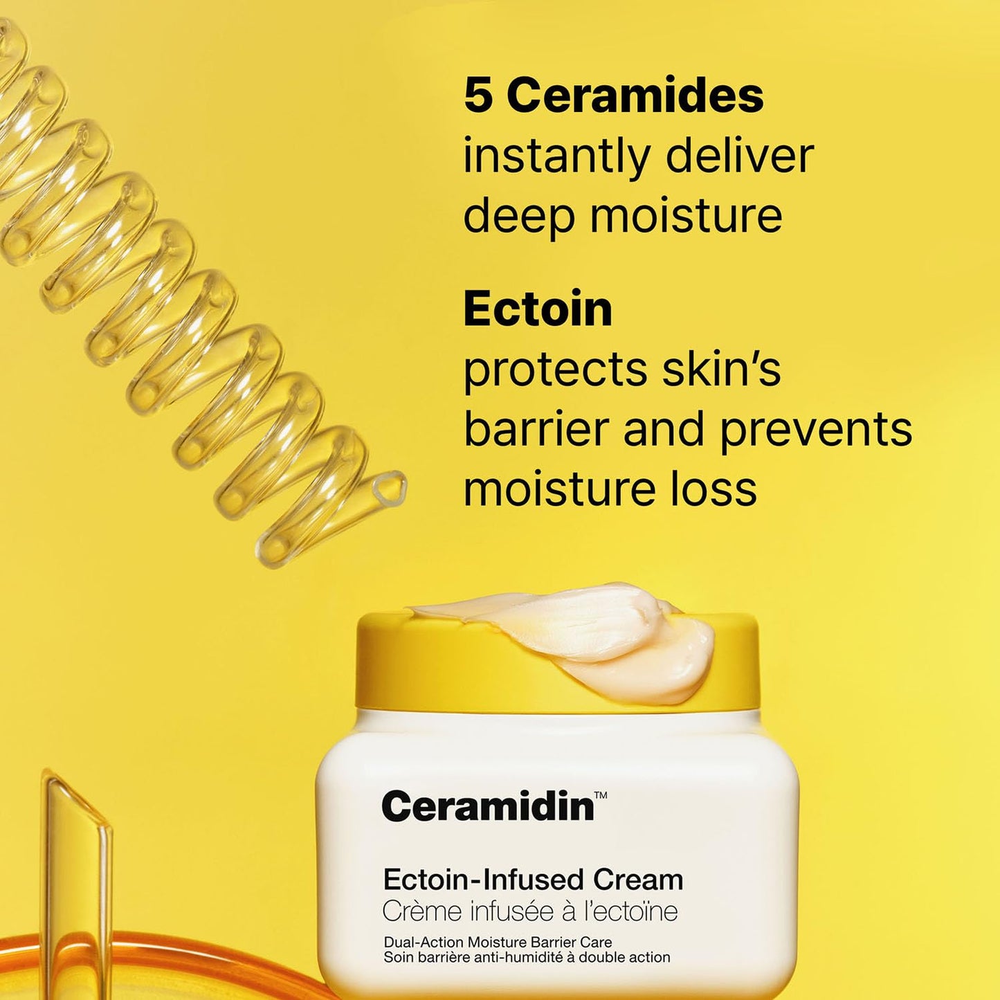 Dr.Jart+ Ceramidin Ectoin-Infused Korean Face Cream Moisturizer for Dry Skin | Korean Skin Care
