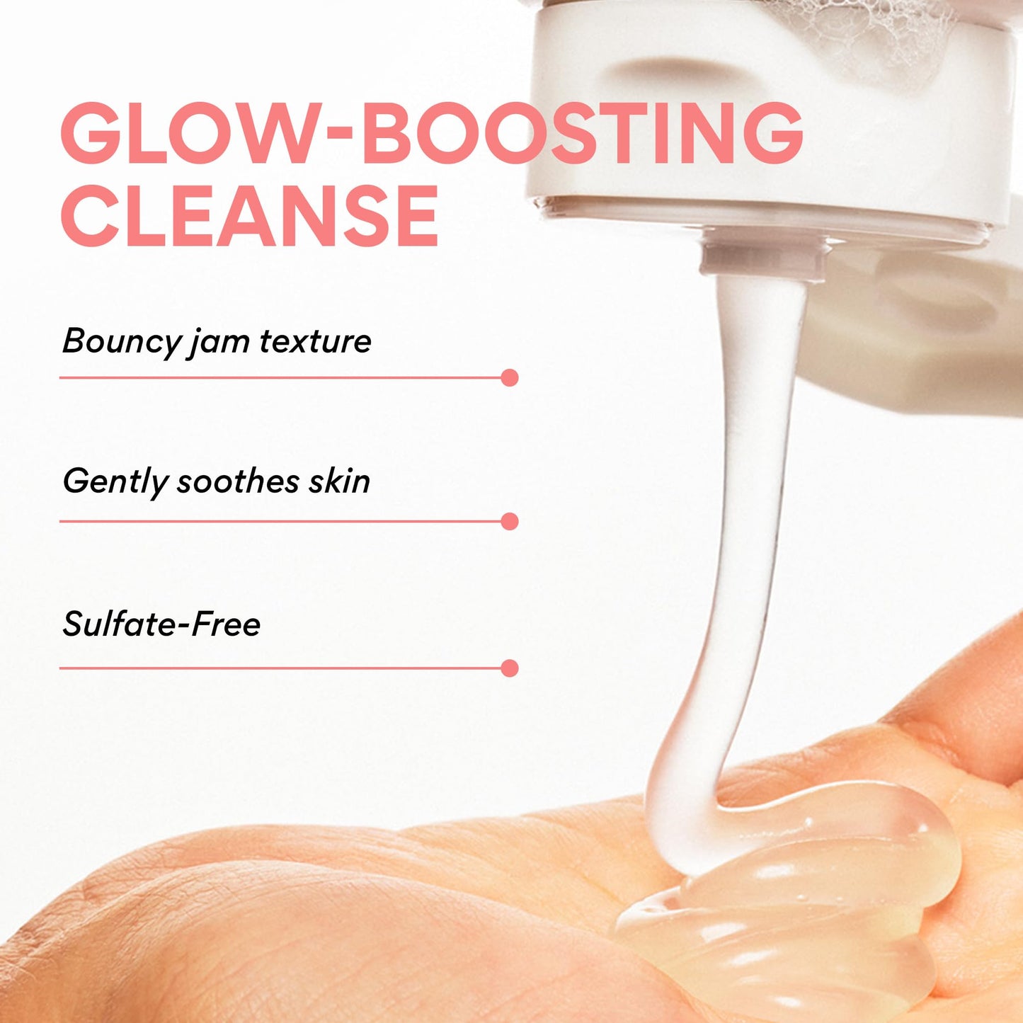 innisfree Cherry Blossom Glow Jam Cleanser | Korean Face Wash for Glowing Glass Skin | Gentle