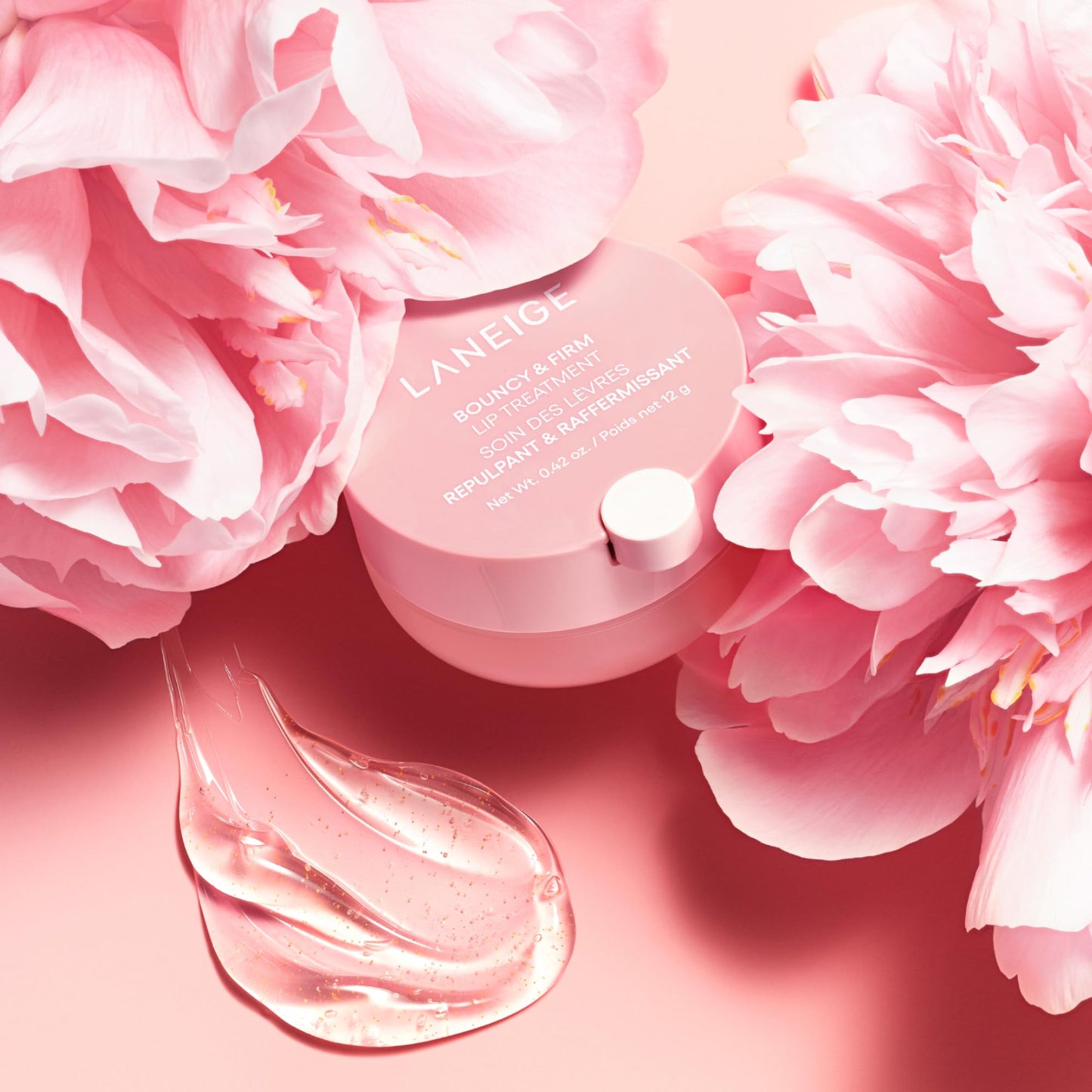 LANEIGE Bouncy & Firm Lip Treatment: Plumping & Firming Lip Care with Peony & Collagen Complex