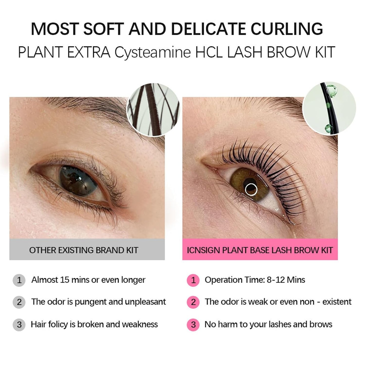 Lash Lift Kit for Eyelash Perm, Professional Lash & Brow Lift Gentle Formula for Long-Lasting Natural Curl & Self Lash Lifting, Brow Lamination Set for Salon-Quality Results at Home