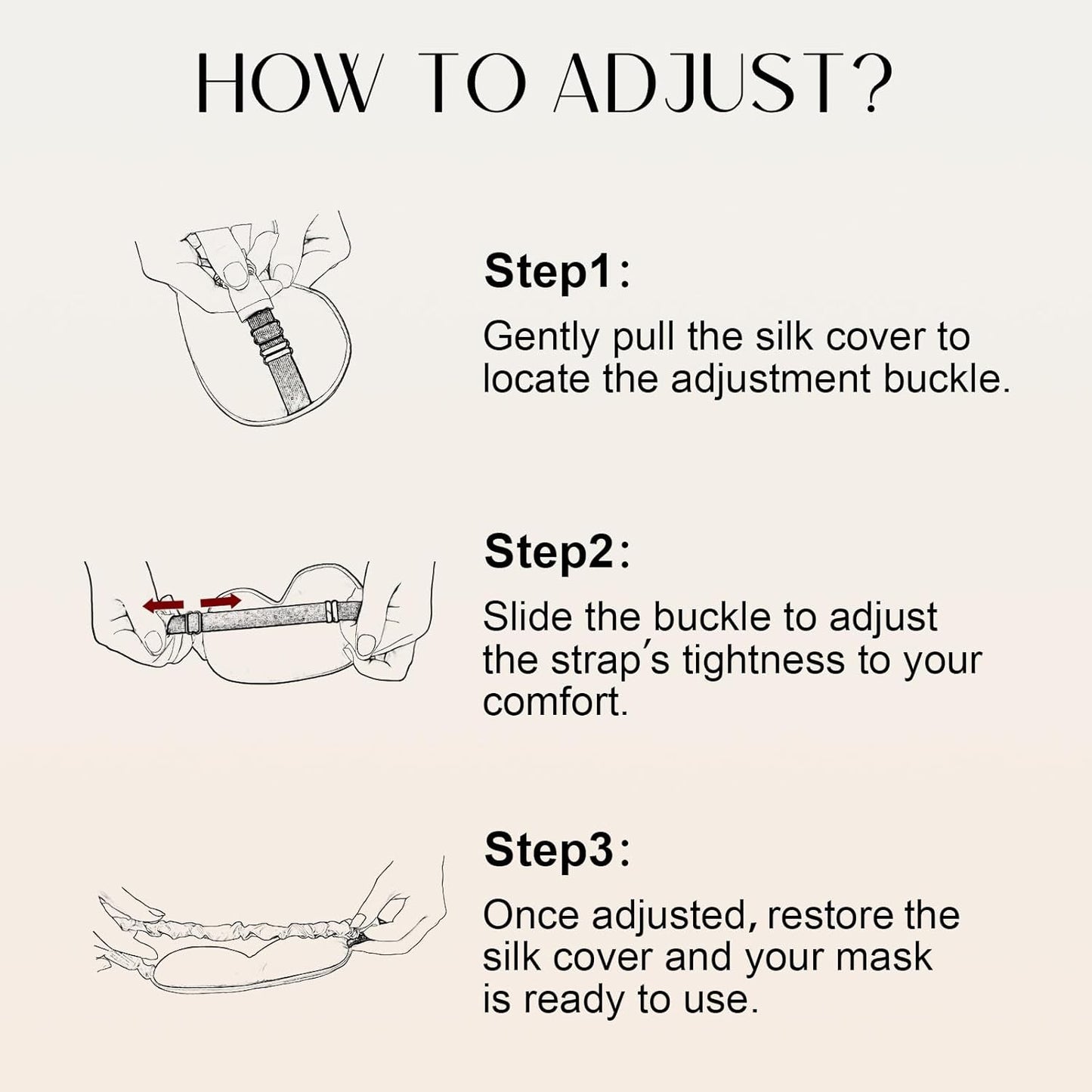 ZIMASILK Adjustable 100% 22 Momme Mulberry Silk Sleep Mask for Sleeping, Filled with Premium Mulberry Silk, Softest & Breathable Eye Sleeping Mask (Leopard - Black Pink)