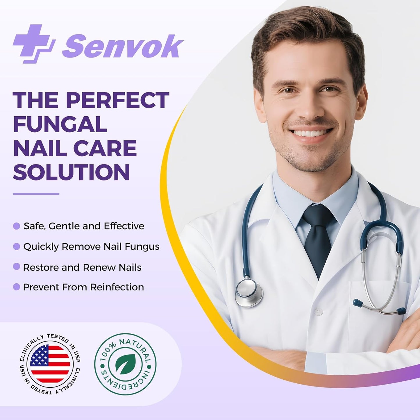 Toenail Treatment Extra Strength, Fast-Acting Toe Nail Treatments, Safety Restore and Renew Discolored & Damaged Nails, Improve Nail Health and Appearance