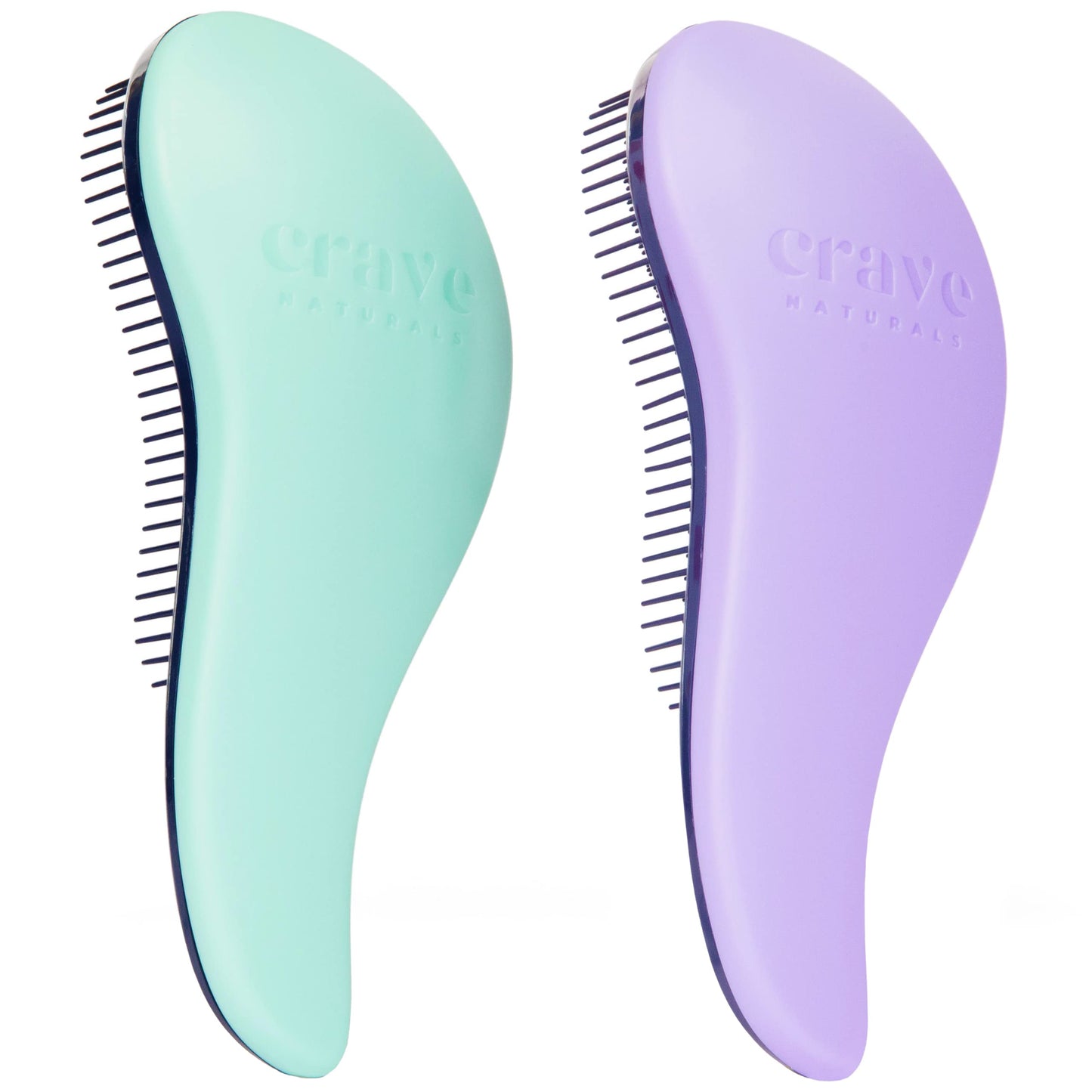Crave Naturals Glide Thru Detangling Brush for Adults and Kids - Detangler Brush for Curly or
