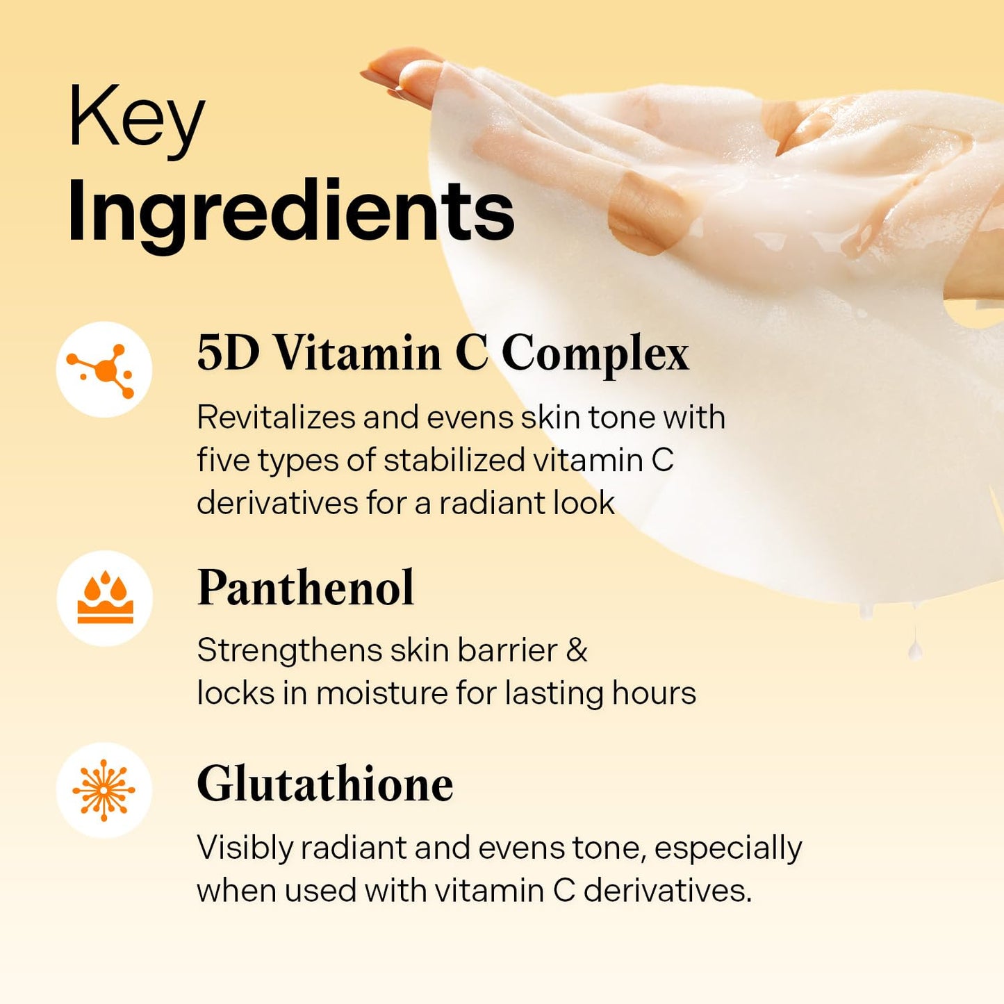 Torriden CELLMAZING Vita C Facial Mask (10 Sheets) | Radiance & Glow Boosting Korean Sheet Mask |