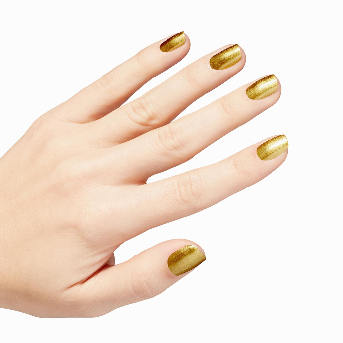 OPI Nail Lacquer Metallic Rewind | Opaque Bright Gold Metallic Nail Polish