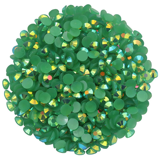 4500 Pcs SS6 2mm AB Flatback Rhinestones for Nails Art Crafts Glitter Round Shine Gems Crystals DIY