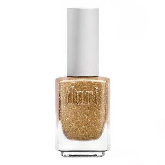 duri Nail Polish, 178 All that Glitters, Festive and Stylish Gold Glitter, Semi-Sheer Coverage, Lasting, Quick Drying, 0.45 Fl Oz