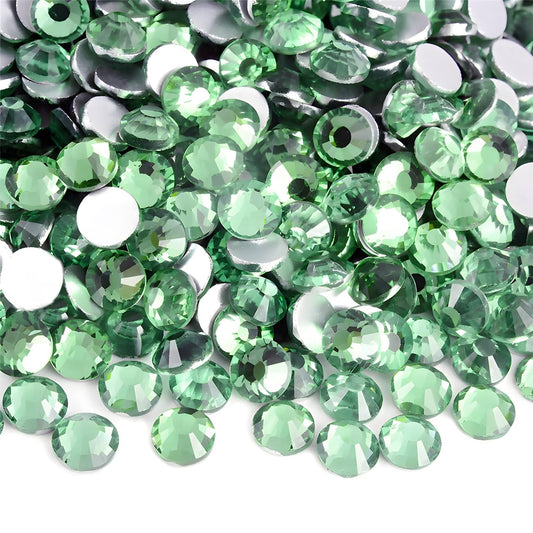 Flatback Rhinestones Round Gems for Nails Art and Crafts 2000Pcs SS16 4mm Glitter Crystals Stone