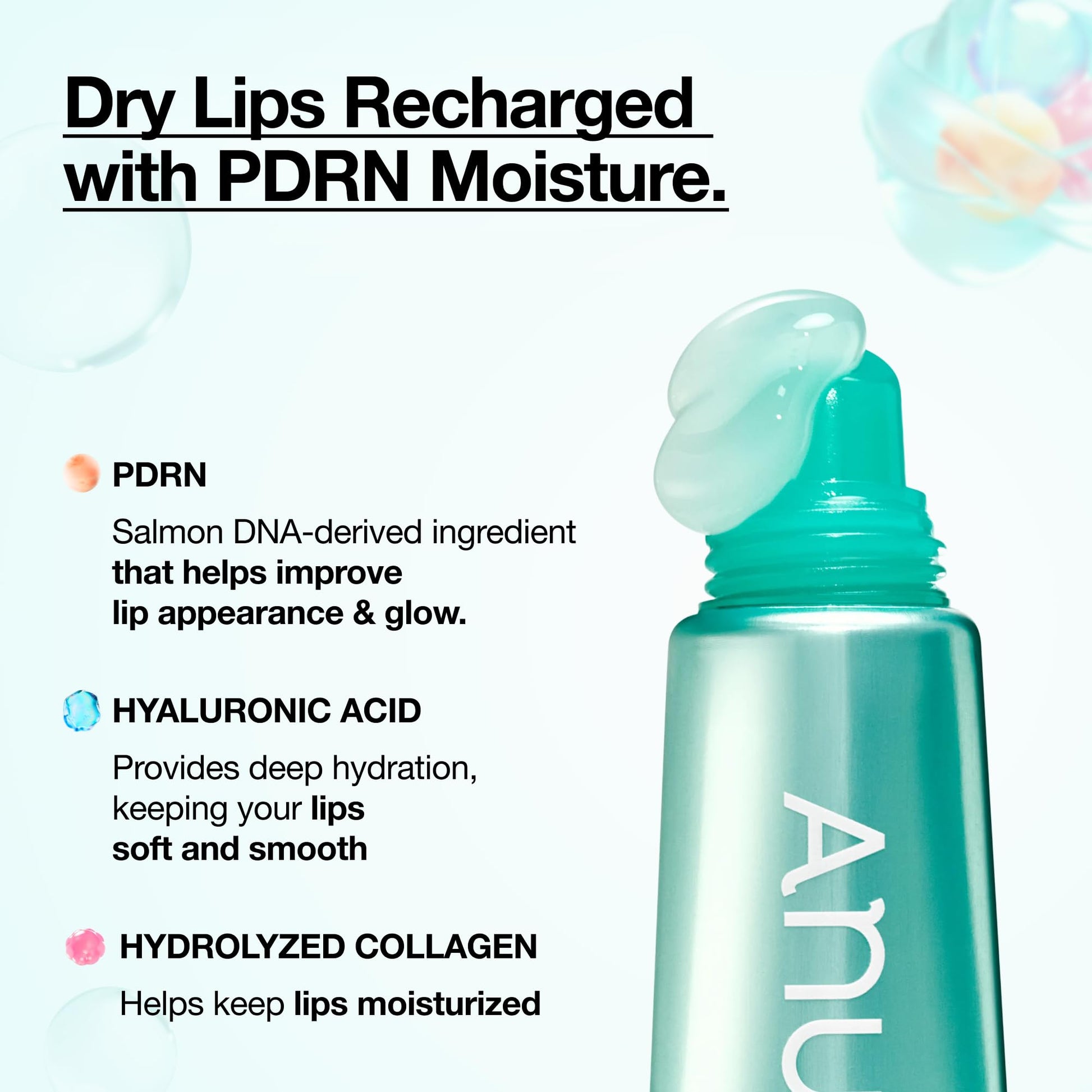 Anua PDRN Lip Serum, 0.33 fl.oz