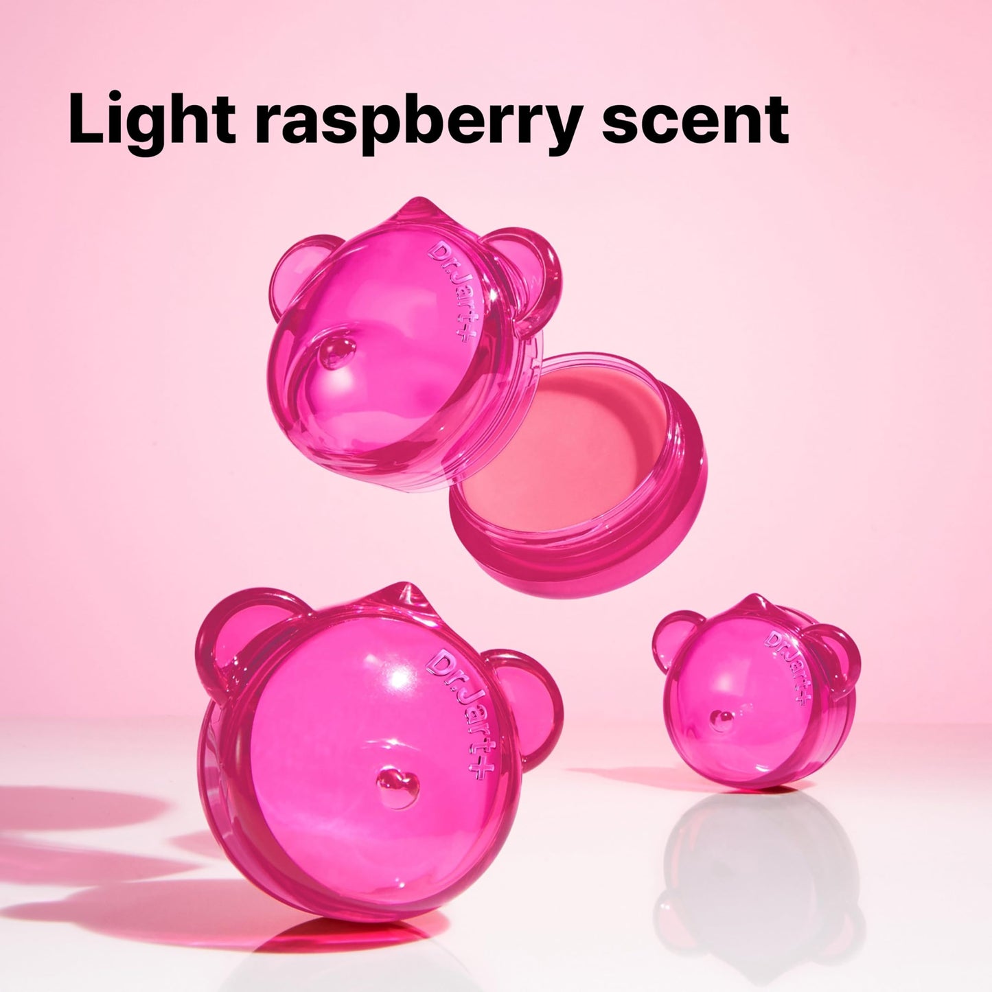 Dr.Jart+ Vital Hydra Solution Jelly Bear Korean Overnight Lip Mask with Hyaluronic Acid, Sheer Pink
