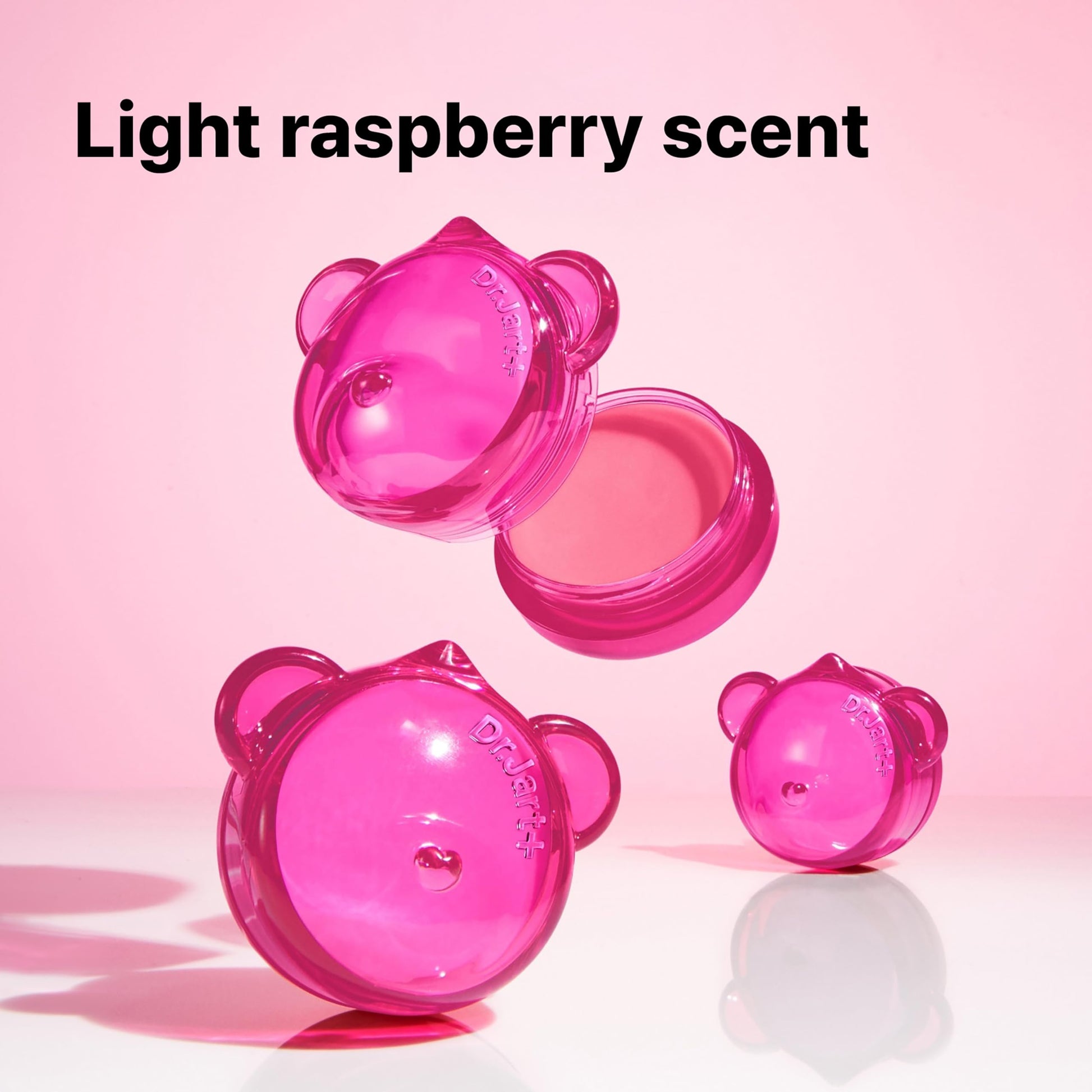 Dr.Jart+ Vital Hydra Solution Jelly Bear Korean Overnight Lip Mask with Hyaluronic Acid, Sheer Pink