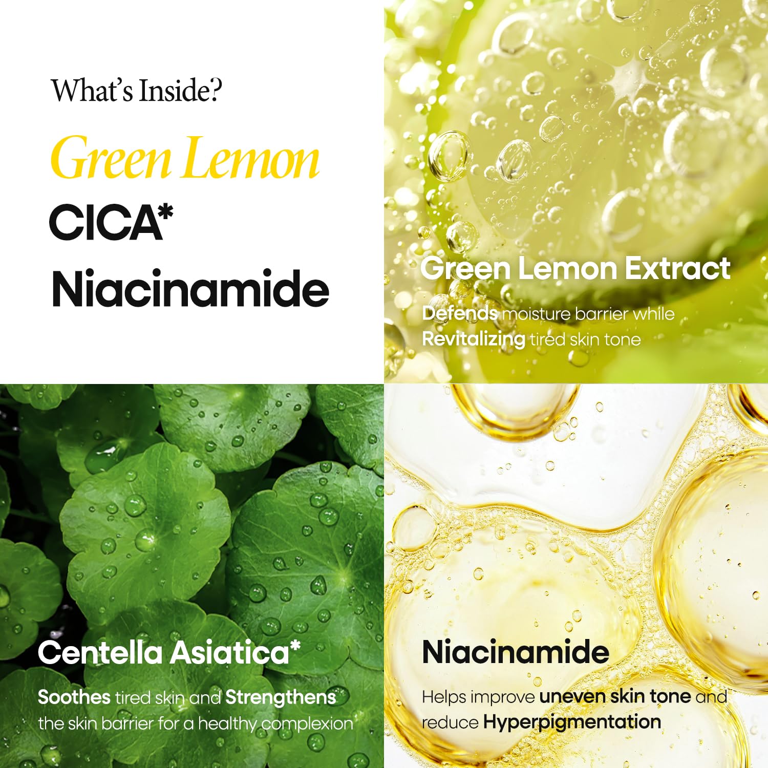 Nature Republic Vitapair C Daily Face Mask (30 vegan sheets) | Niacinamide & Centella Asiatica