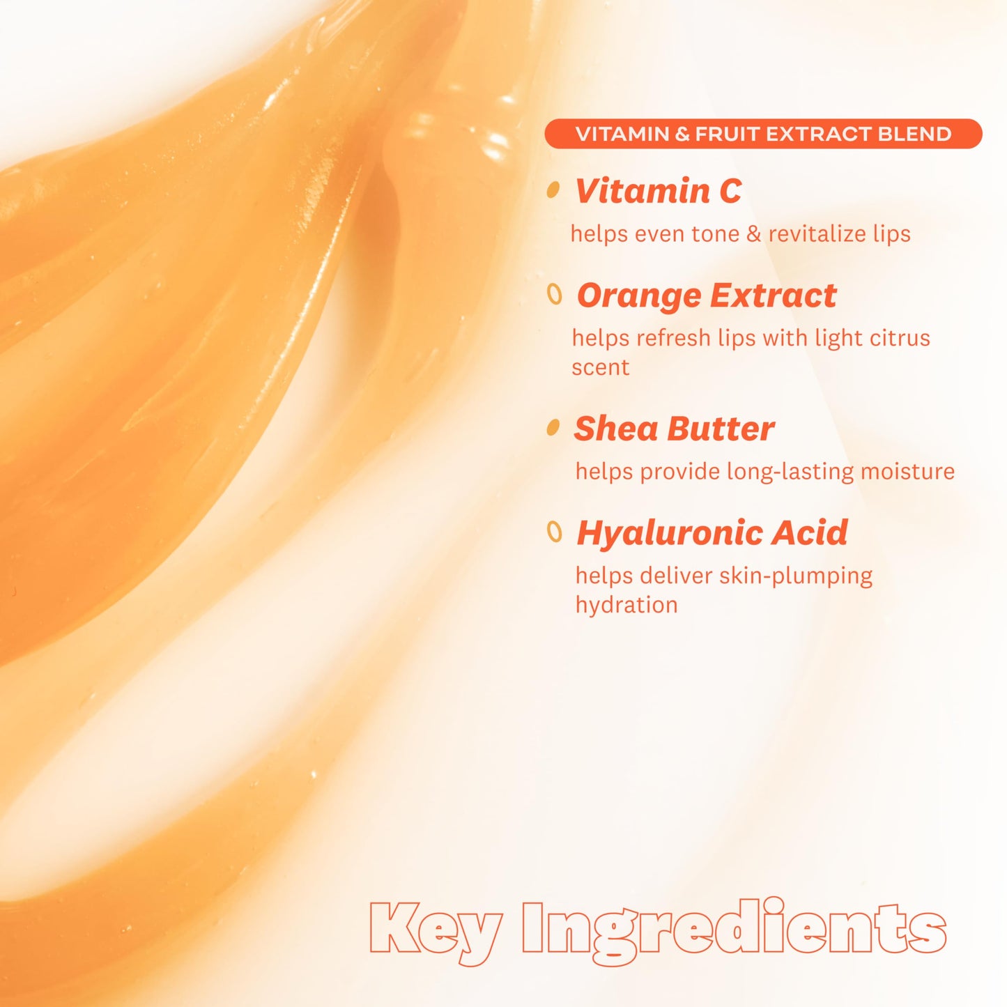THE FACE SHOP Vitamin C & Orange Lip Mask, Revitalizing & Moisturizing Lip Balm, Lip Sleeping Mask