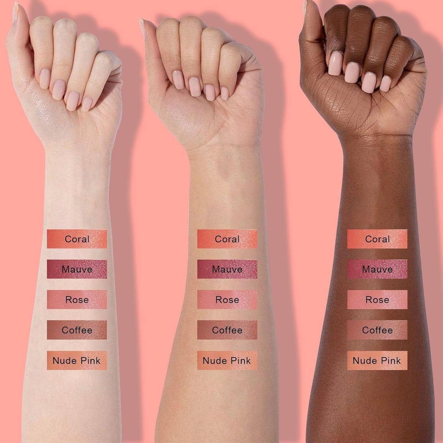 Peel Off Lip Liner Stain - Long Lasting Natural Lip Stain Transfer-proof Lip Liner, Moisturizing Waterproof Lip Gloss Stain, Highly Pigmented Color for All Skin, Ideal Gifts for Women (Mauve)