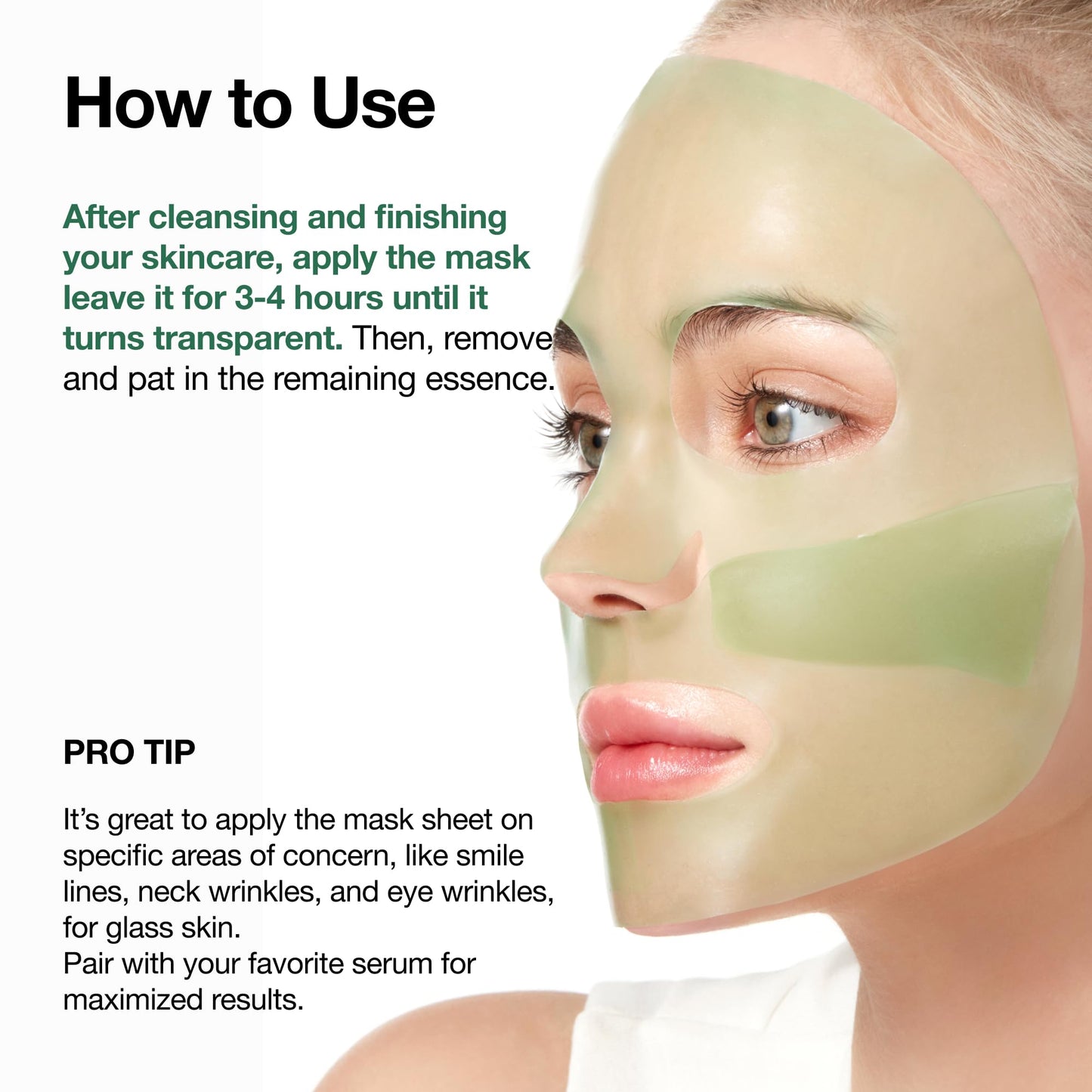 Anua Heartleaf 70 Soothing Collagen Mask, Overnight Face Mask for Sensitive Skin, Hyaluronic Acid