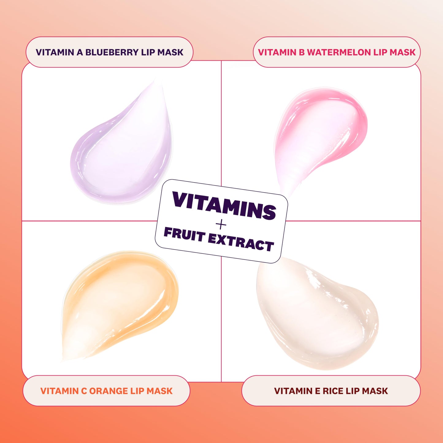THE FACE SHOP Vitamin C & Orange Lip Mask, Revitalizing & Moisturizing Lip Balm, Lip Sleeping Mask