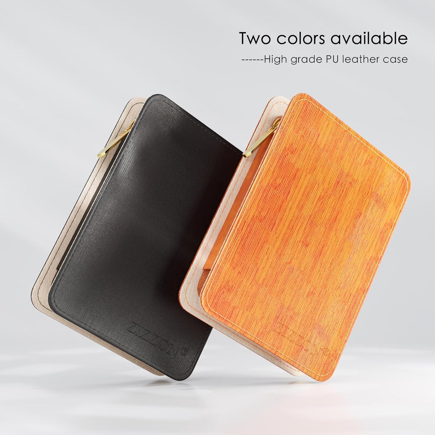 ZIZZON Manicure Set Professional Stainless Steel Toenail and Fingernail Clippers Set 9 in1 Pedicure and Grooming kit with Travel Case (Black)