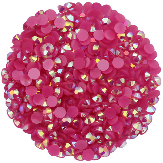 4500 Pcs SS6 2mm AB Flatback Rhinestones for Nails Art Crafts Glitter Round Shine Gems Crystals DIY