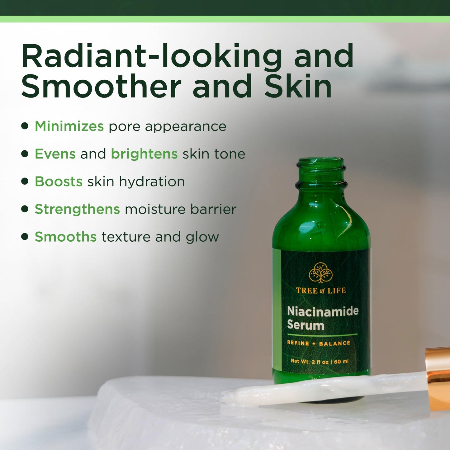 Tree of Life Face Serum Skin Care, Facial Serum for Women and Men, Set of 4