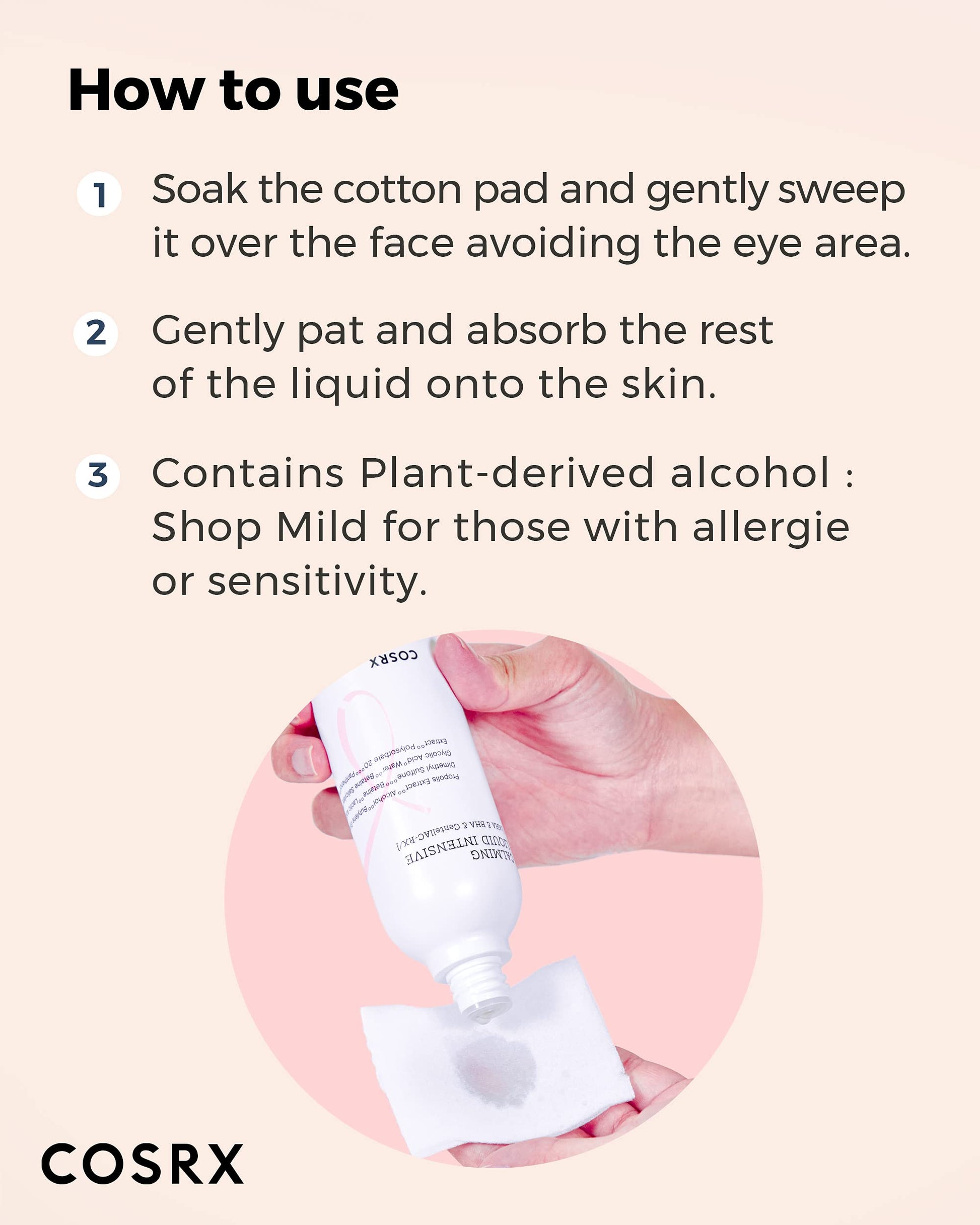 COSRX Acne Calming Intensive Toner, AHA BHA Toner, 4.22 fl.oz