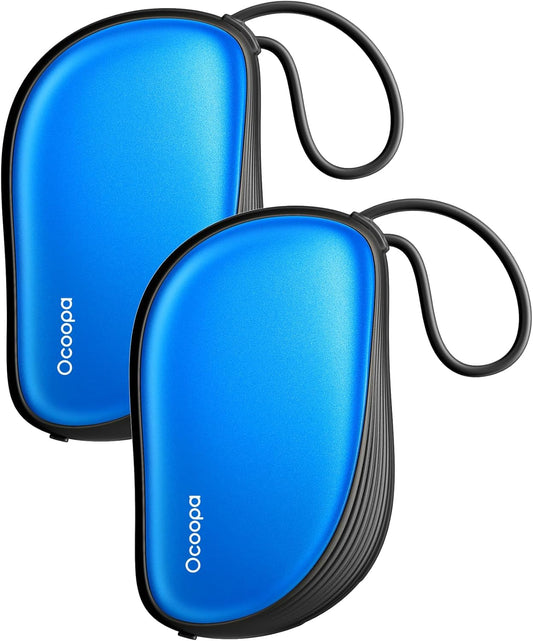 OCOOPA Hand Warmers Rechargeable 2 Pack, Ultra Slim Electric Hand Warmers, Portable Pocket Heater, Comb-Inspired, Fits in Gloves,UL Certified, Winter Essentials,UT5 Sway