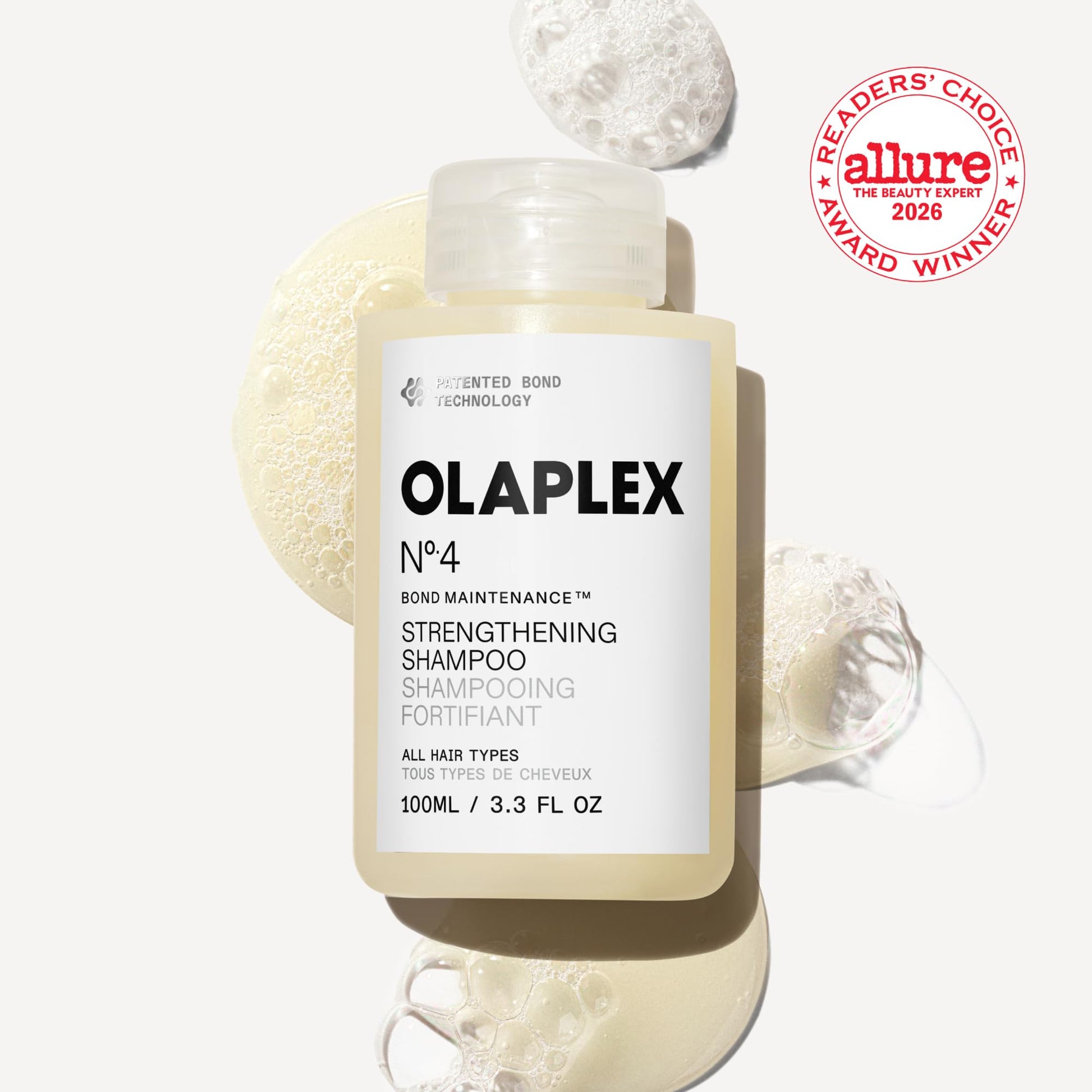 OLAPLEX N°.4 Bond Maintenance™ Strengthening Shampoo | Bond Repair, 100 mL