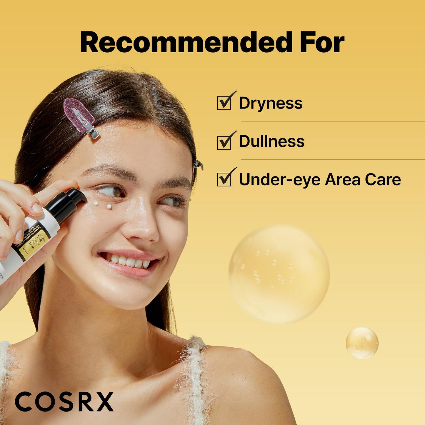 COSRX Snail Mucin Peptide Under Eye Cream for Anti-aging, 0.84 oz