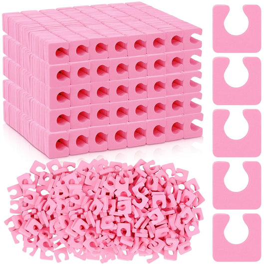 Mumufy 1000 Pcs Individual Pedicure Toe Separators Soft Foam Toe Spacers Comfortable Finger Toe