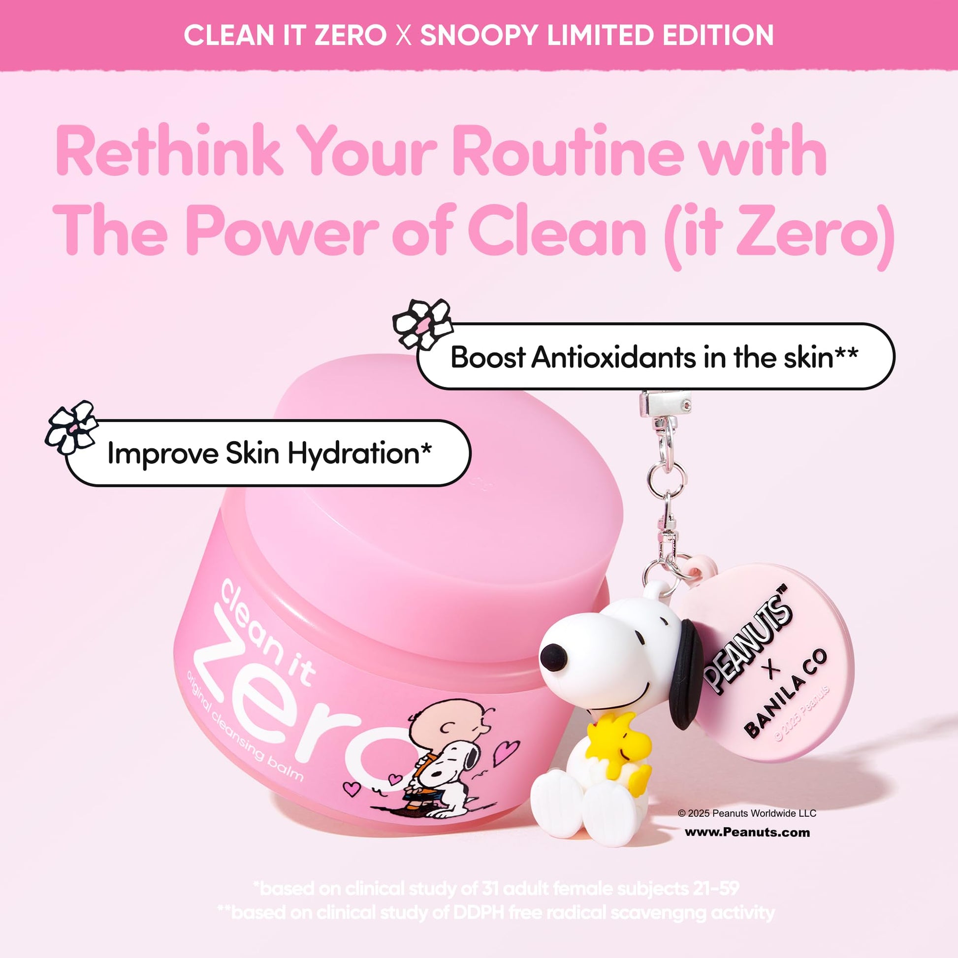 BANILA CO Clean it Zero Original Cleansing Balm Snoopy Edition (3.38 fl oz)