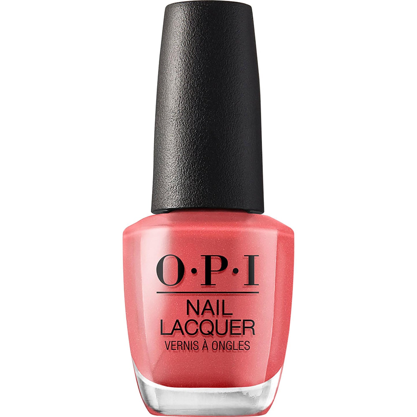 OPI Nail Lacquer My Address is Hollywood | Opaque Bright Pink Shimmer