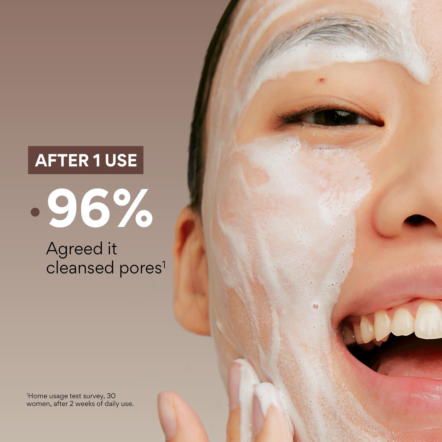 innisfree Volcanic BHA Pore Cleansing Foam with Salicylic Acid | Korean Face Wash with Hyaluronic