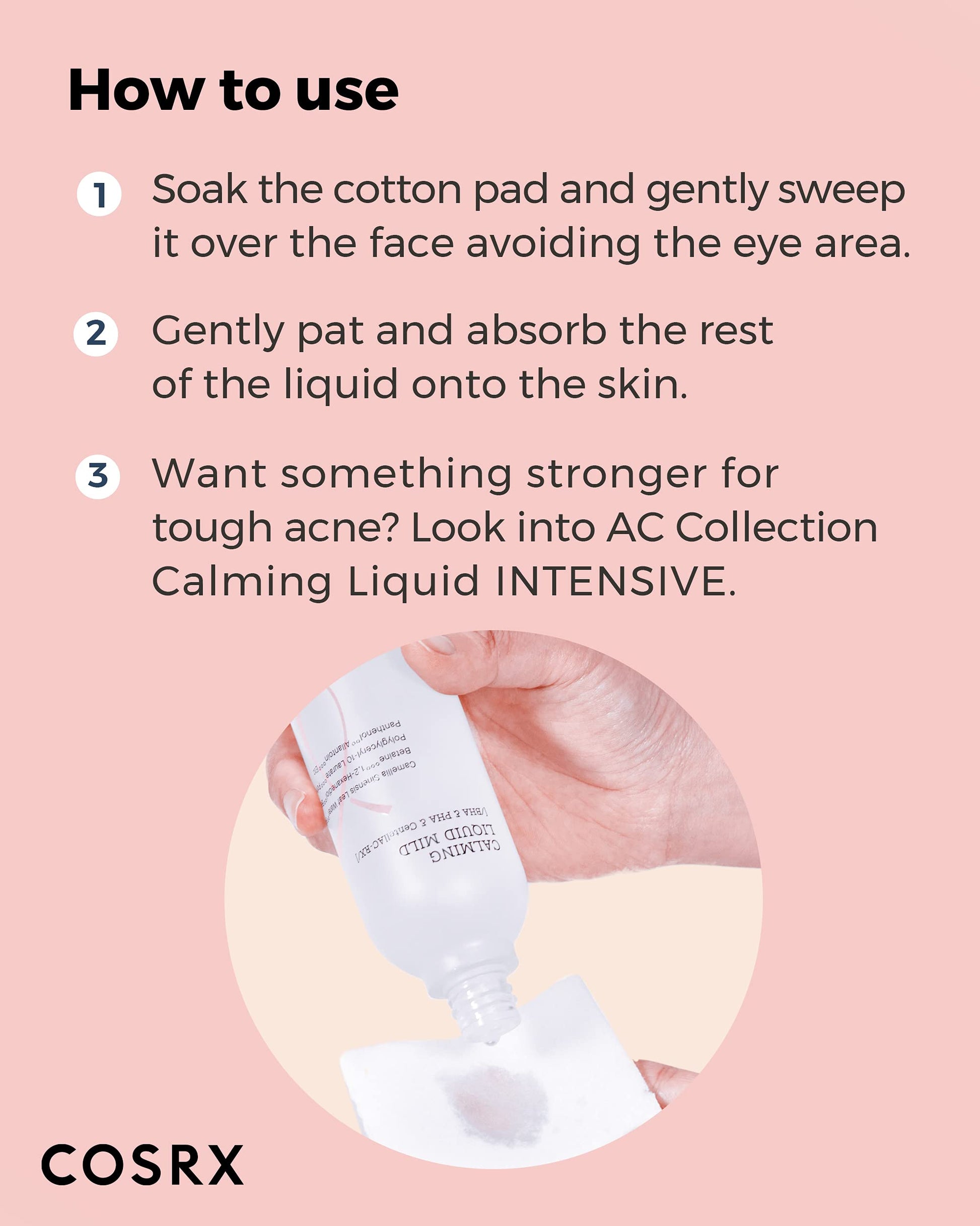 COSRX Acne Calming Mild Toner, Alcohol-Free PHA Toner, 4.22 fl.oz